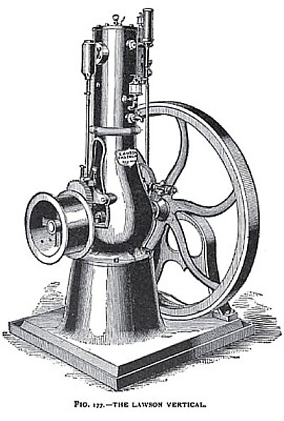 The Lawson Vertical Gas Engine
